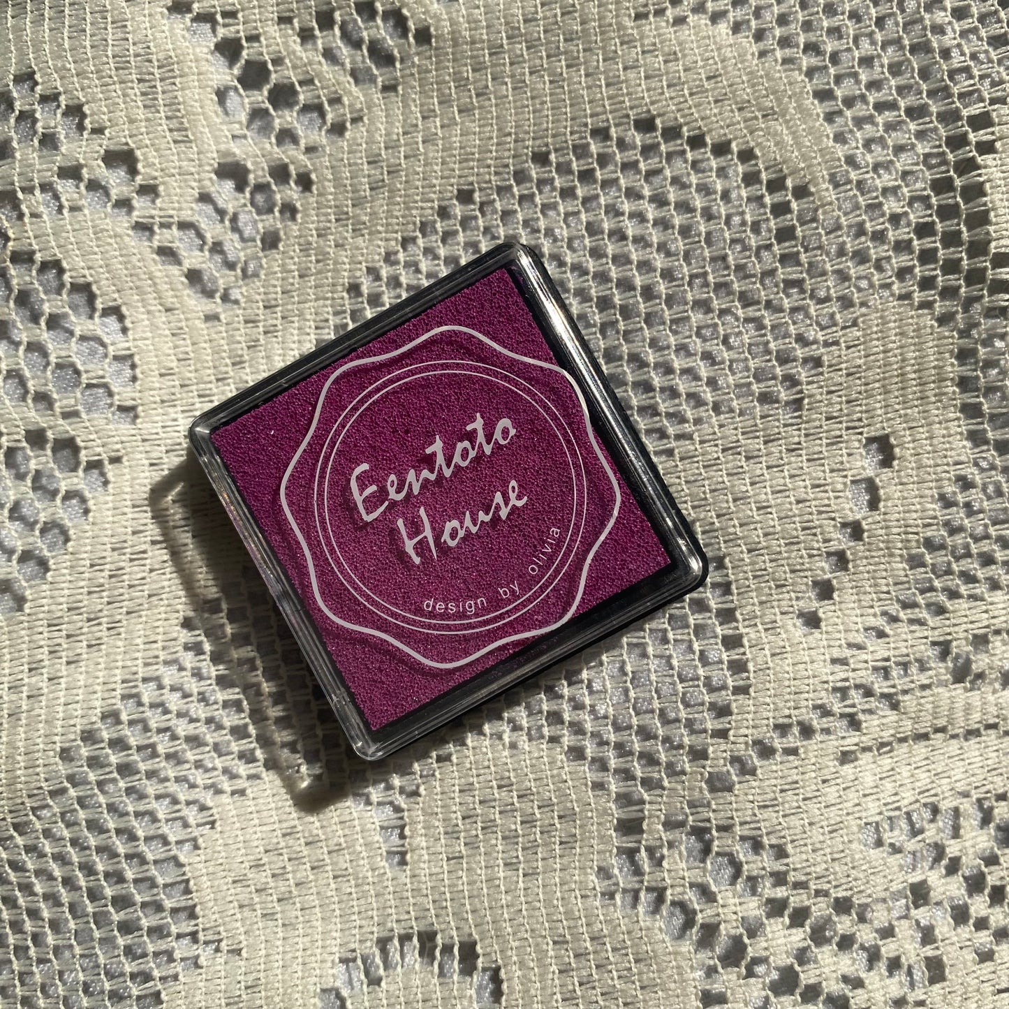 Mini tinta para sellos 4x4cm-1 pza I