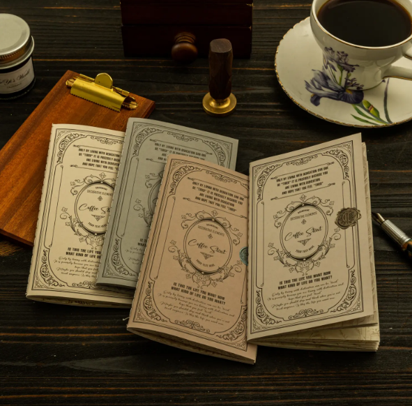 Decopapel start with a cup of coffee-15 hojas