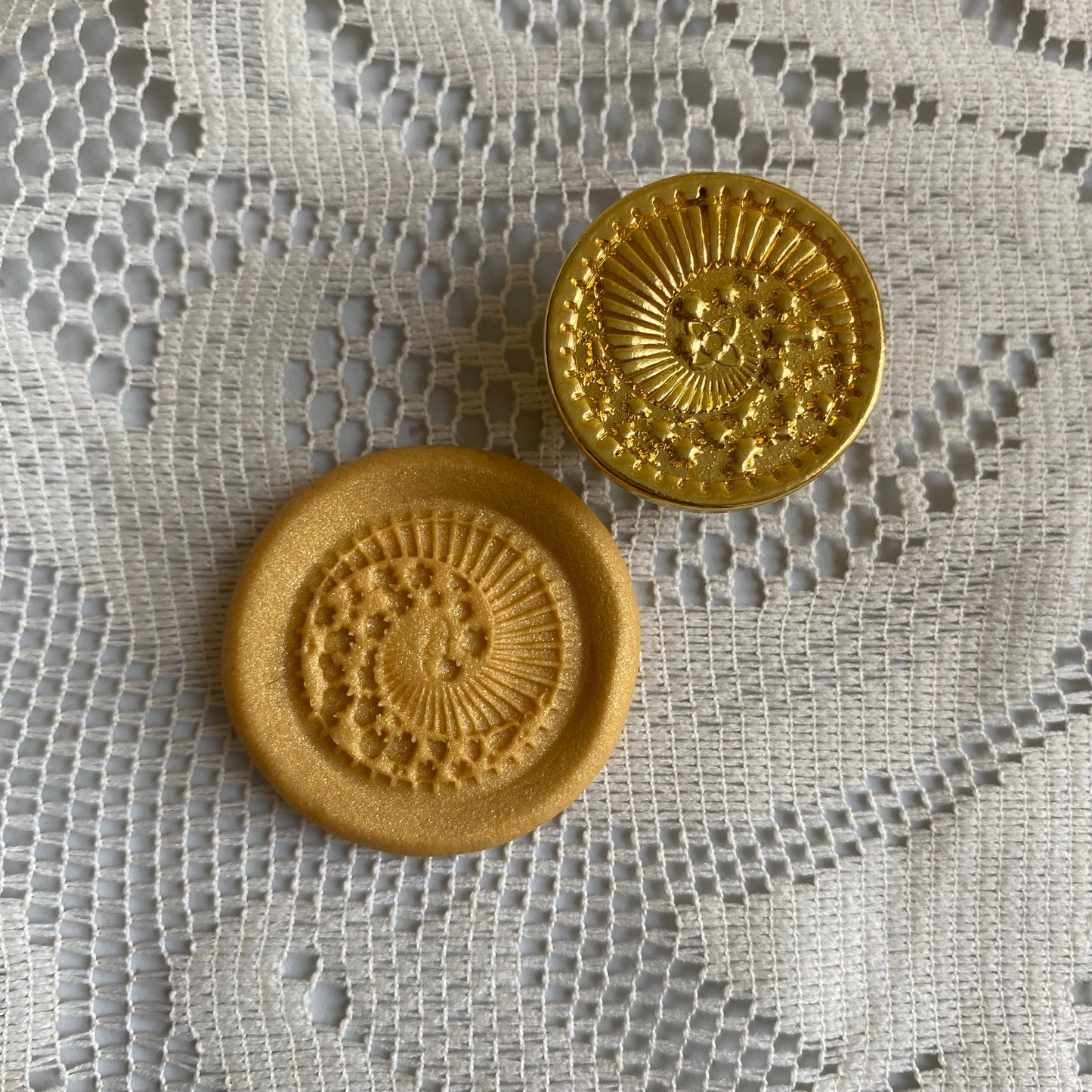 Bronce prediseñado "ola de mar" 2.5 cm