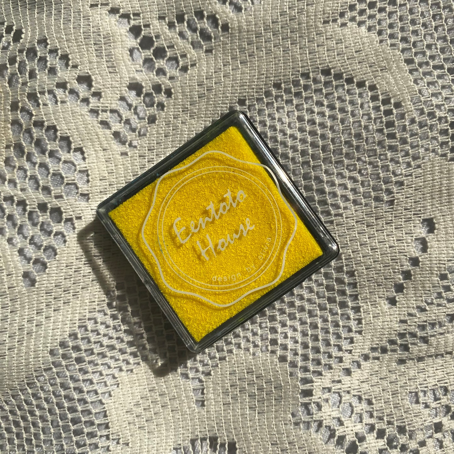 Mini tinta para sellos 4x4cm-1 pza I
