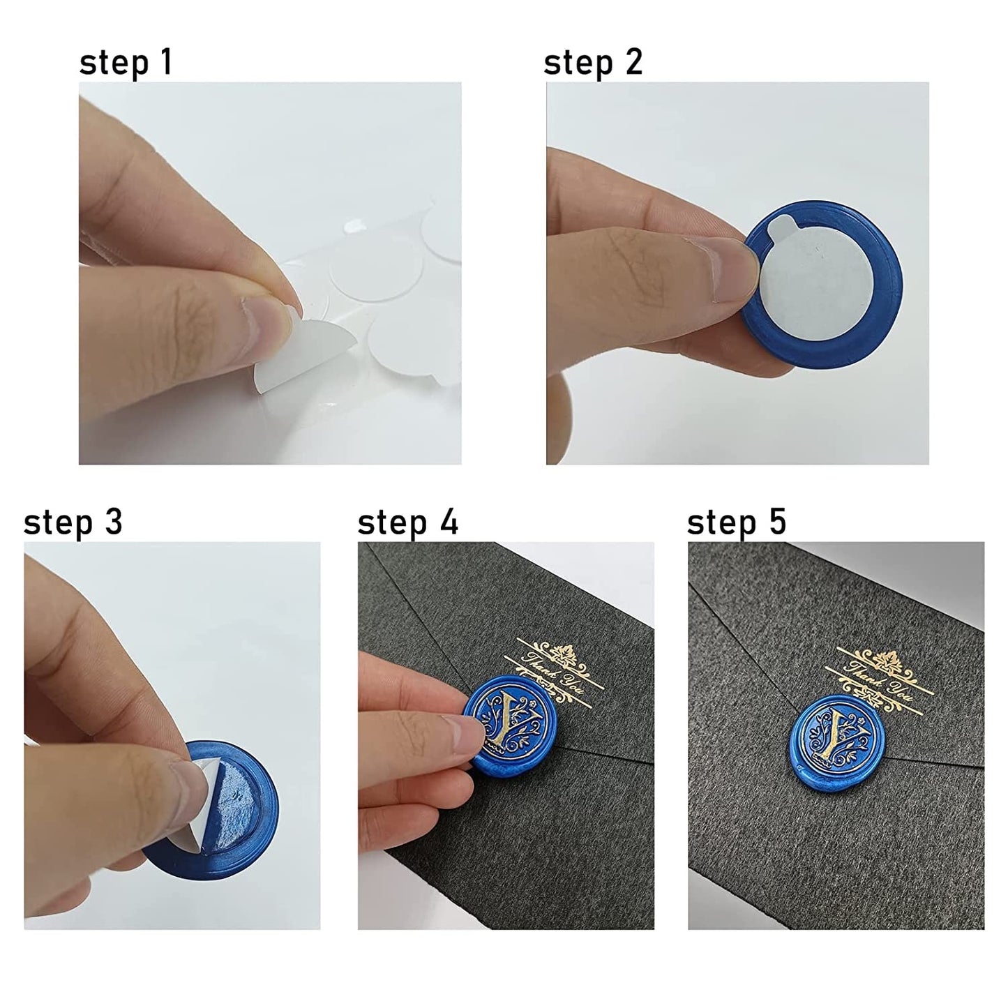 Stickers doble cara circular-1 ciento