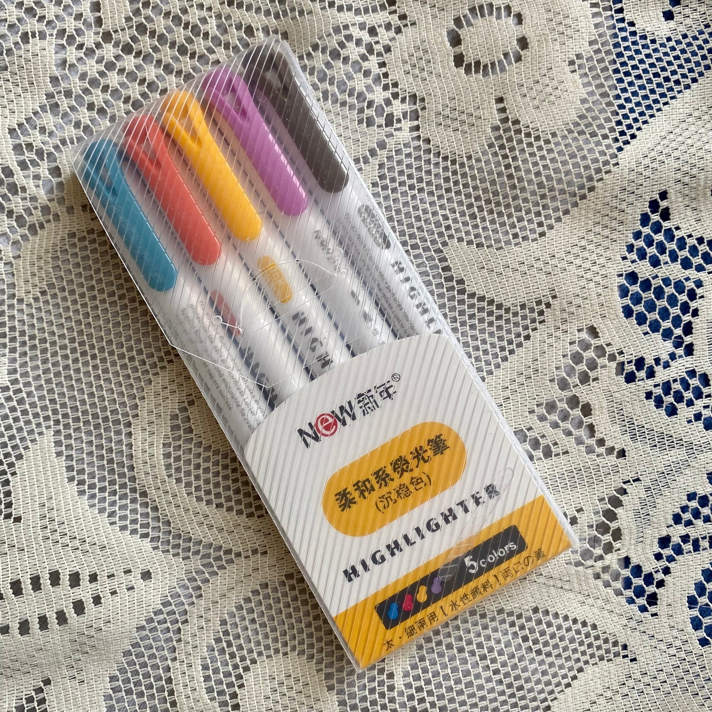 Set de Resaltadores Highlighter-5 pzas