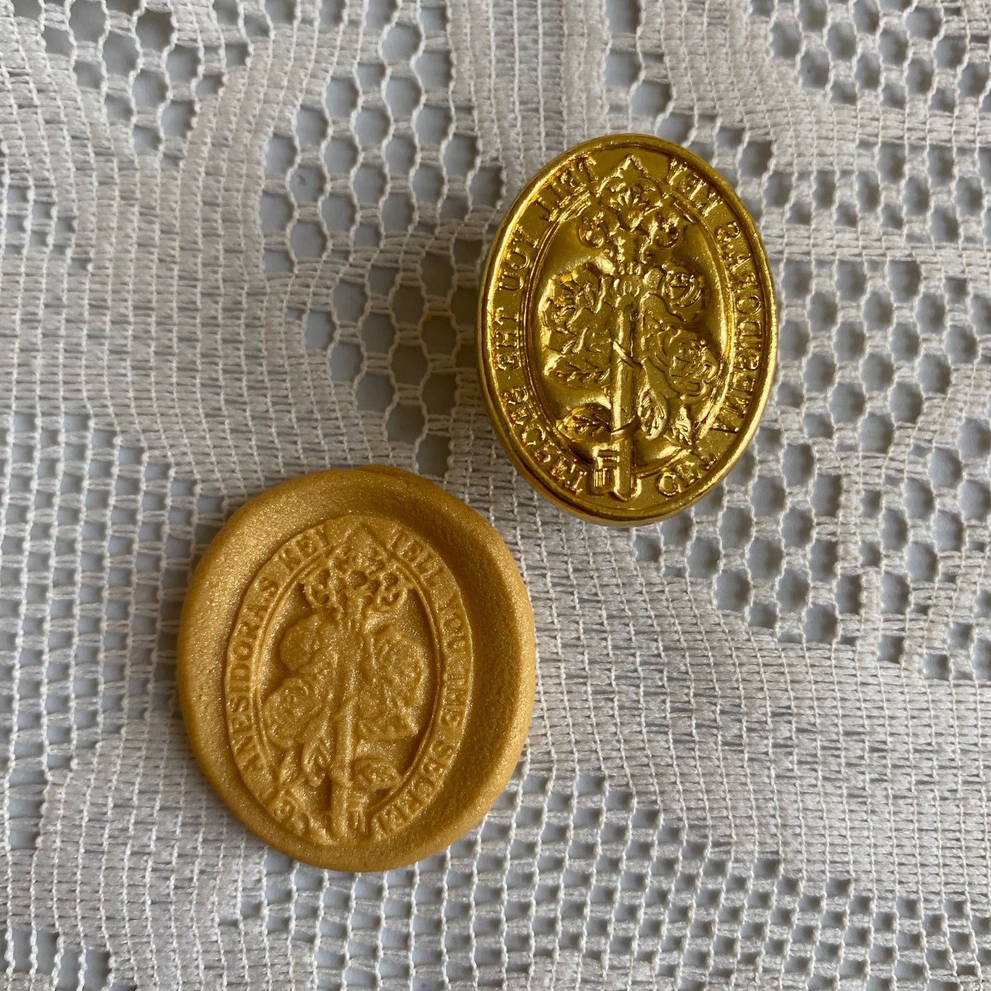Bronce prediseñado "planta" 2.5 cm