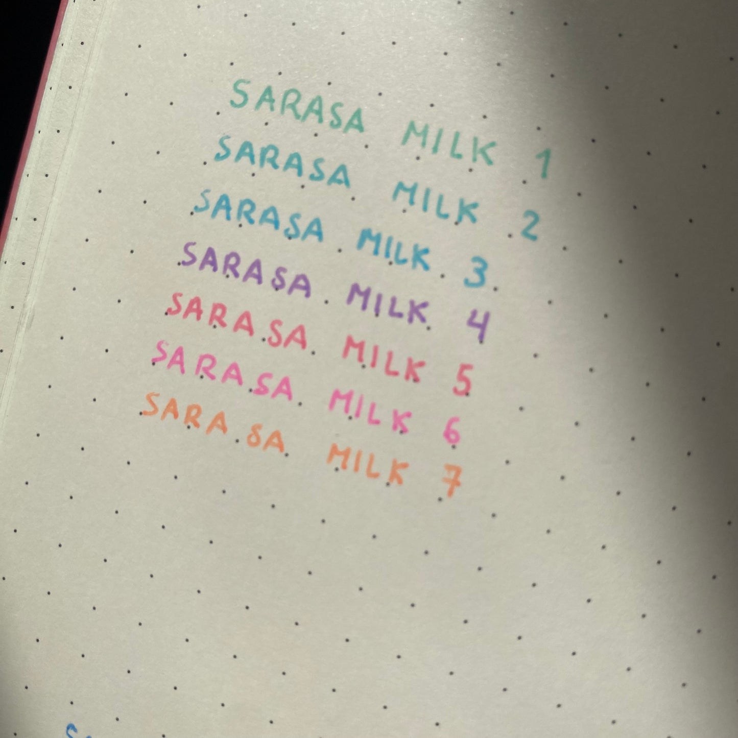 Sarasa milk 0.5 mm-1 pza