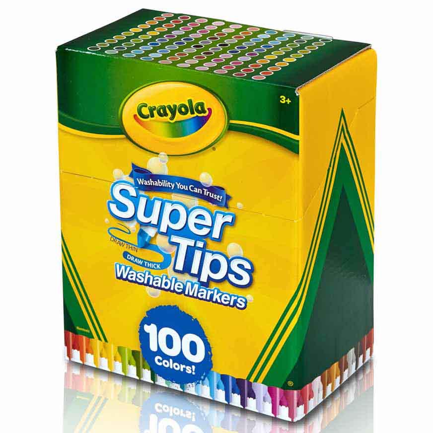 Marcadores Supertips-100 unidades