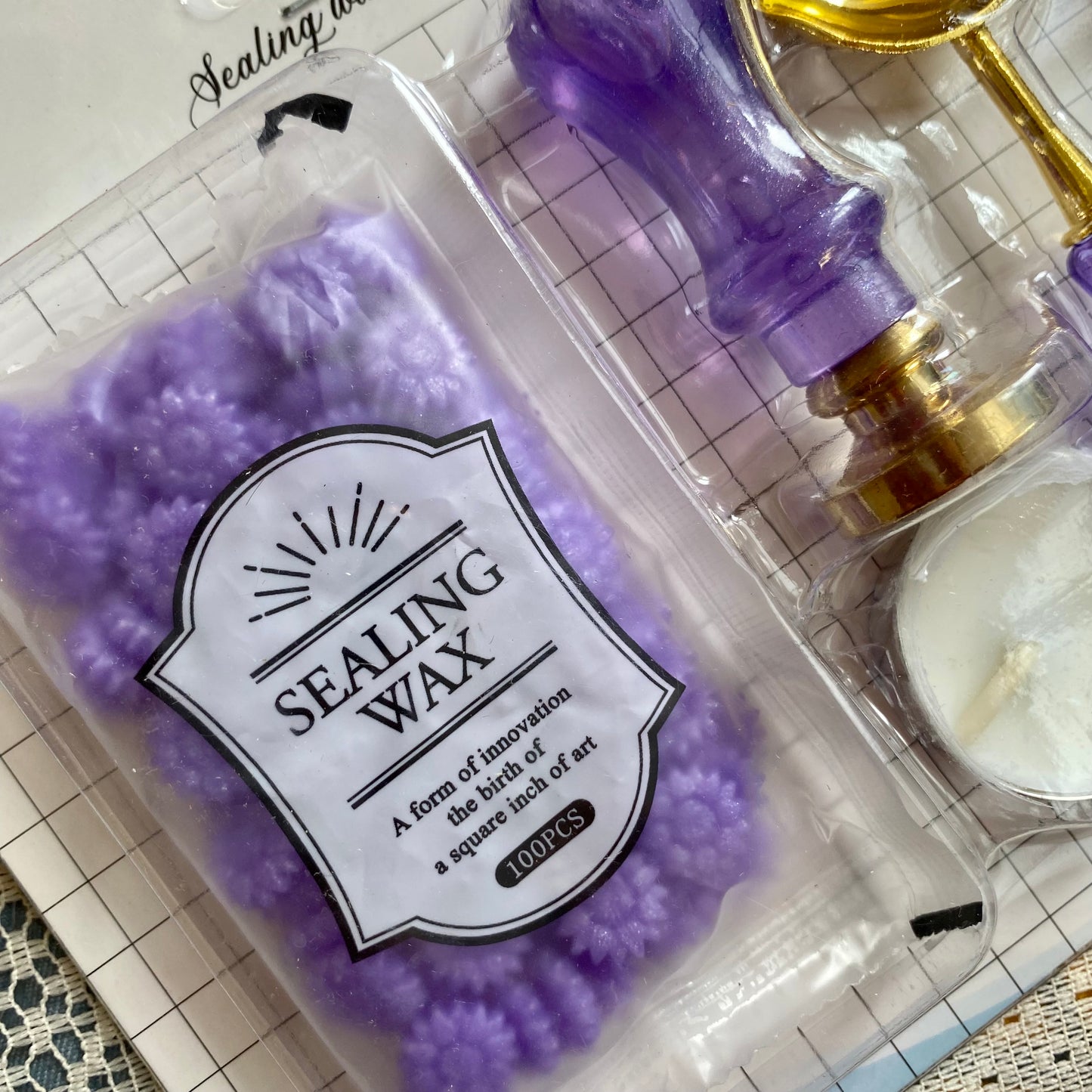 Set básico de sellos de lacre