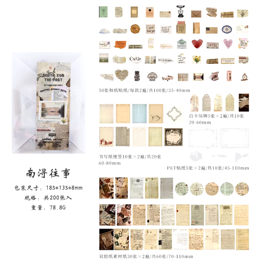 Set de papeleria restore -200 pzas