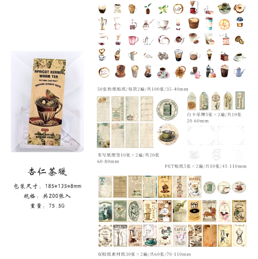 Set de papeleria restore -200 pzas