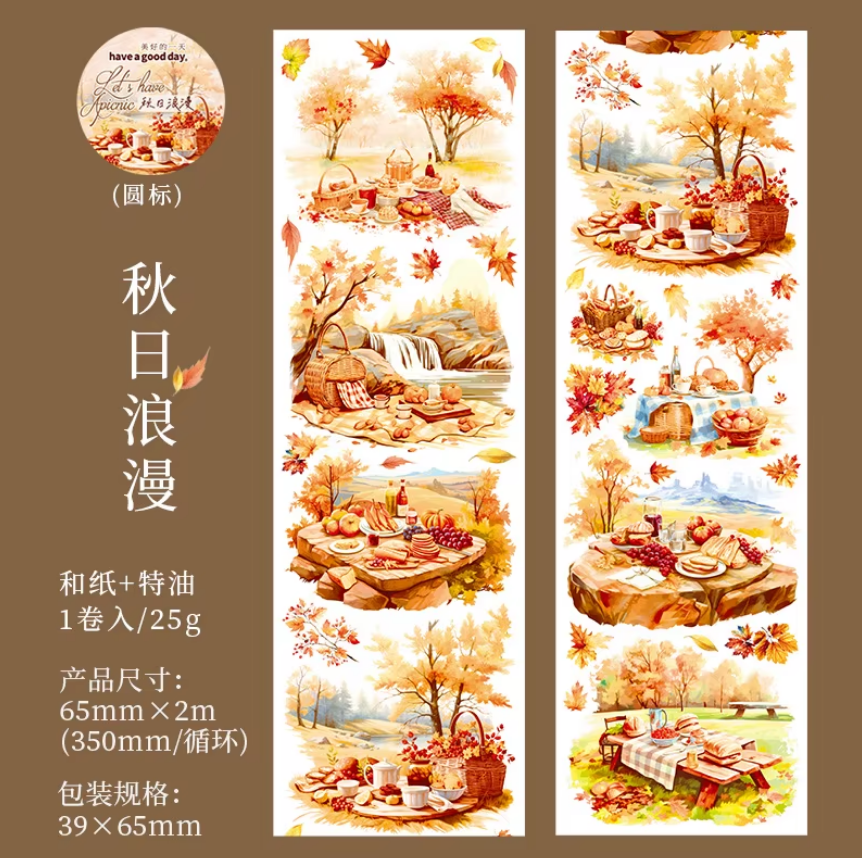 Washitape picnic series-2 metros