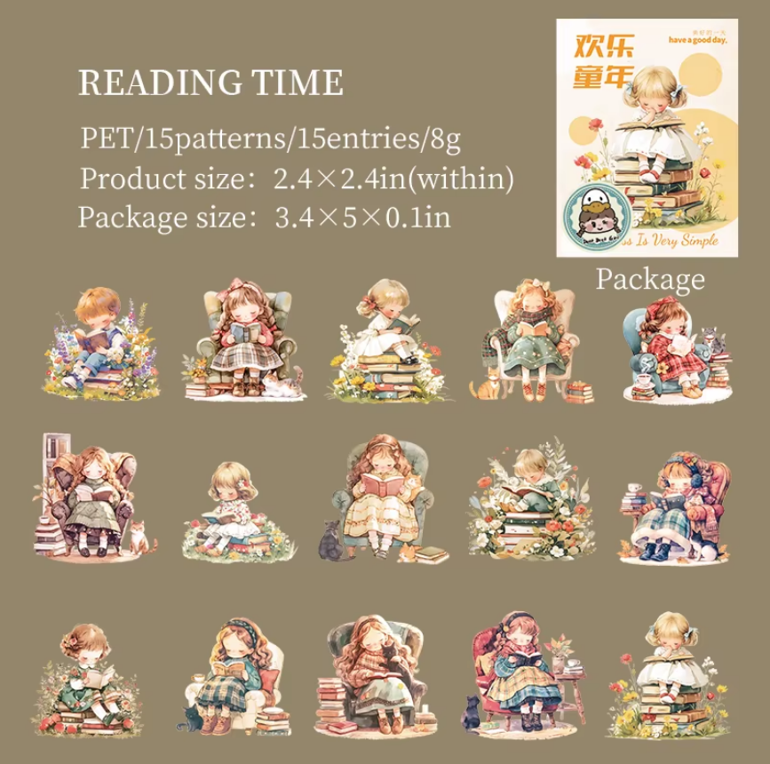 Stickers Joyful Childhood-15 pzas