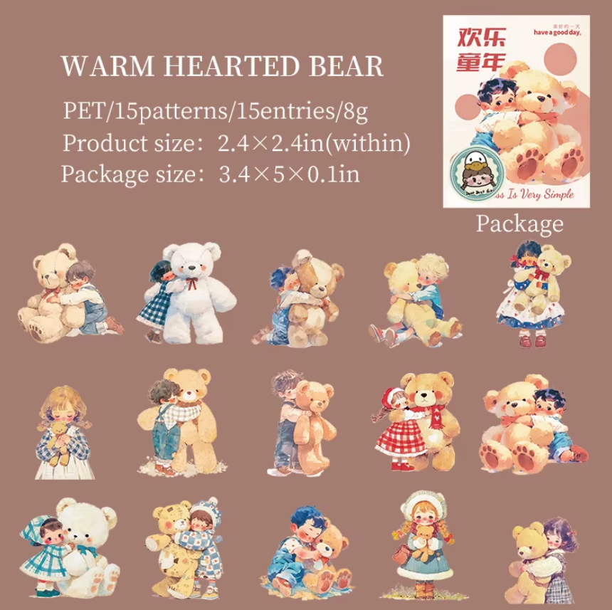 Stickers Joyful Childhood-15 pzas