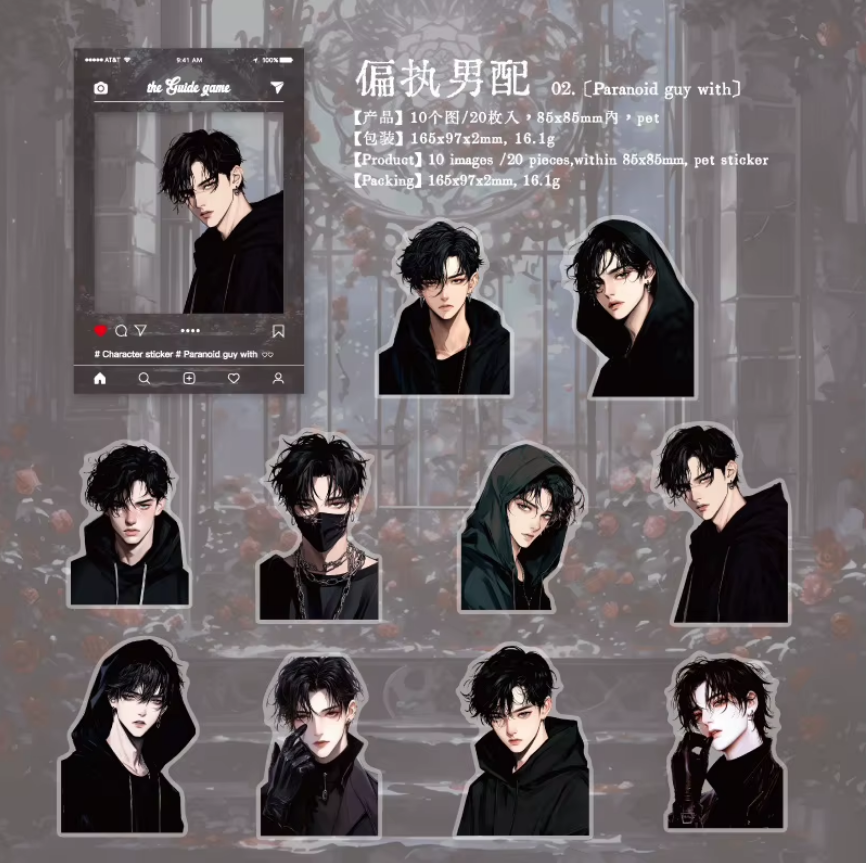 Stickers boys-20 pzas
