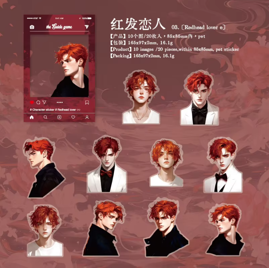 Stickers boys-20 pzas