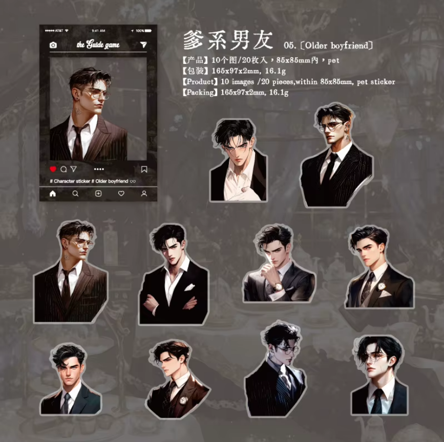 Stickers boys-20 pzas