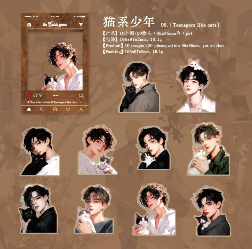 Stickers boys-20 pzas