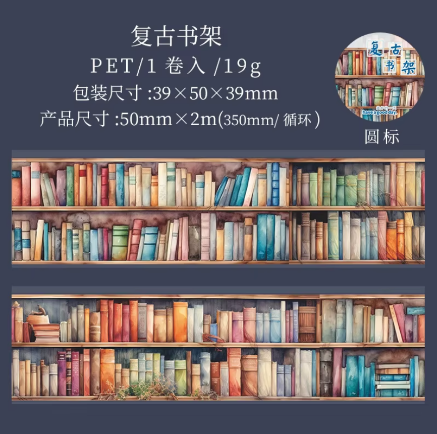 Washitape Book series reading-2 metros