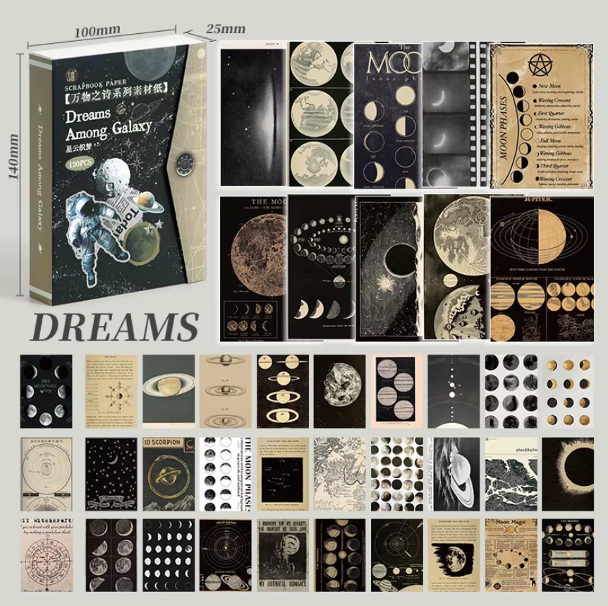 Papel scrapbooking book-120 hojas