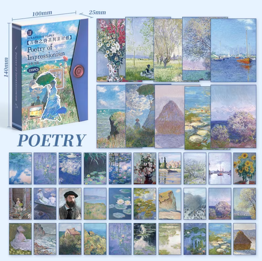 Papel scrapbooking book-120 hojas