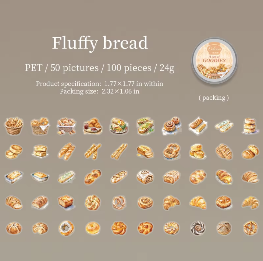 Stickers latita goodies-100 pzas