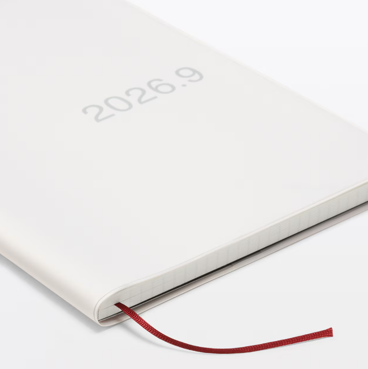 Planner Muji A6 Agost 26-Set 27-14 meses