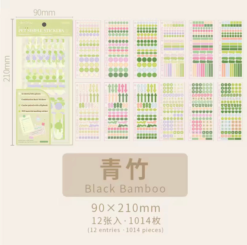 Set stickers planner-12 planchas