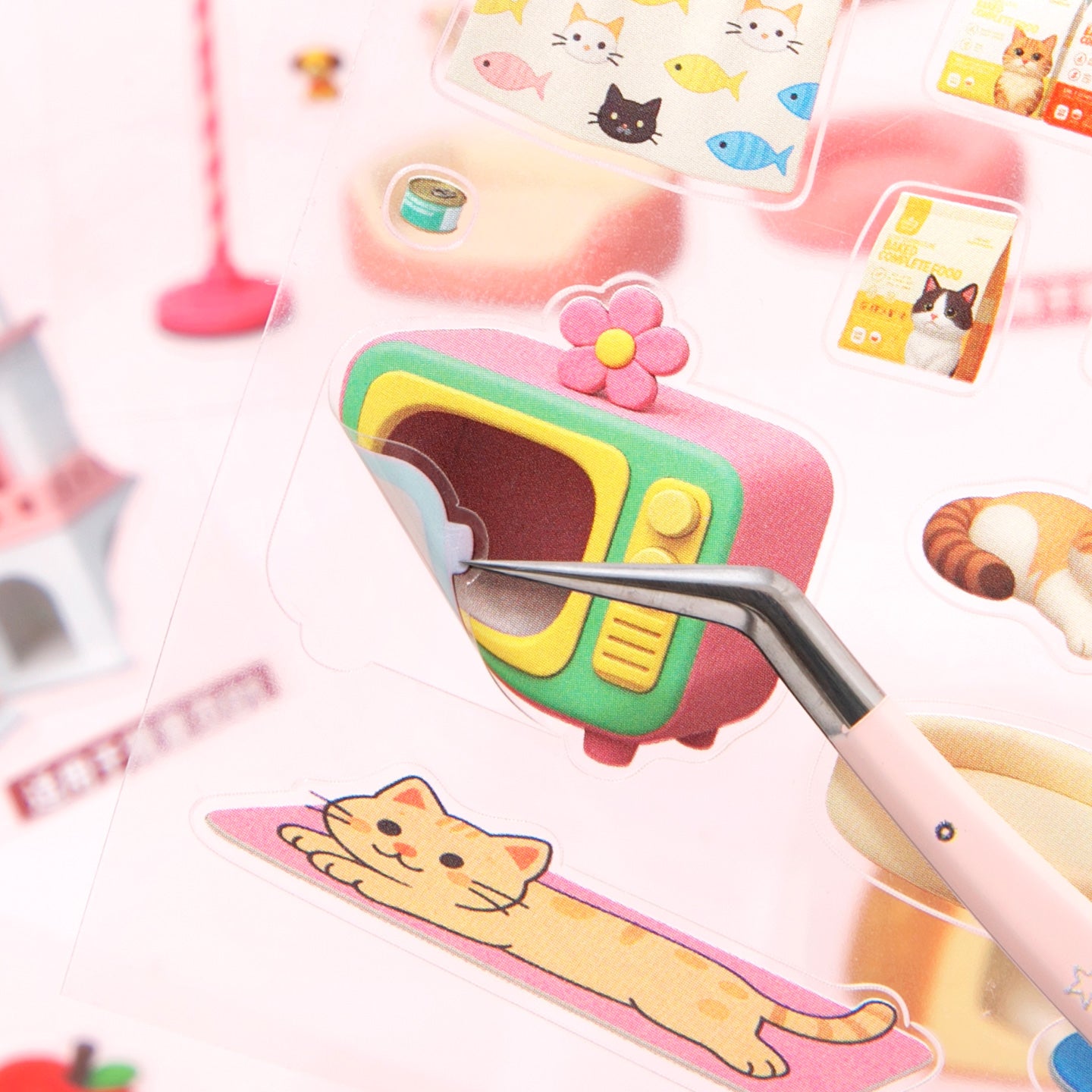Stickers escenarios mini 2D-8 escenas