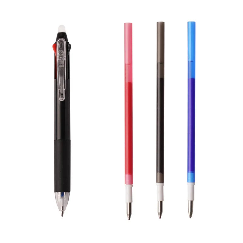 Lapicero borrable 3 en 1 (negro/azul/rojo)-1 pza