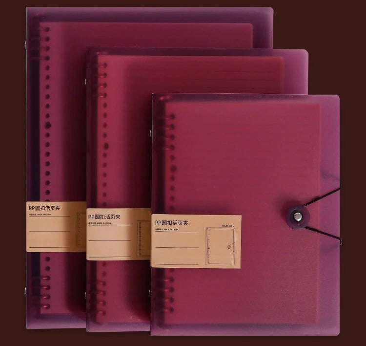 Cuaderno infinito A4 30 anillas (no incluye hojas)-1 pza