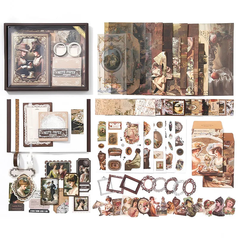 Set de papeleria Leisure tea time-140 pzas
