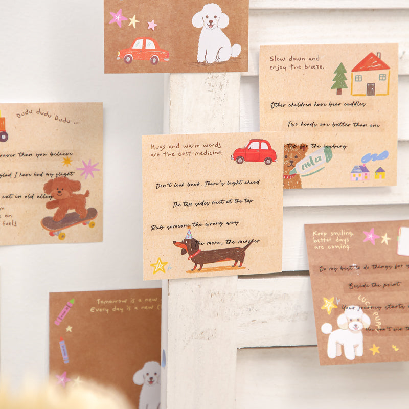 Notepad perros-60 pzas