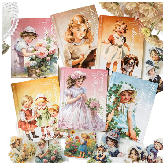 Stickers children vintage-30 pzas