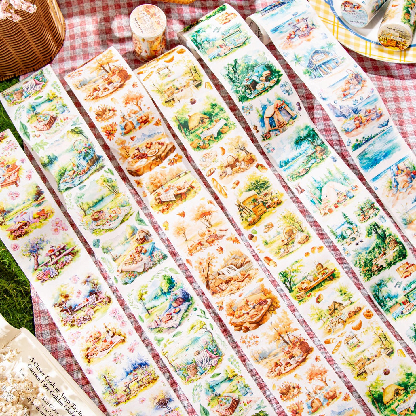 Washitape picnic series-2 metros
