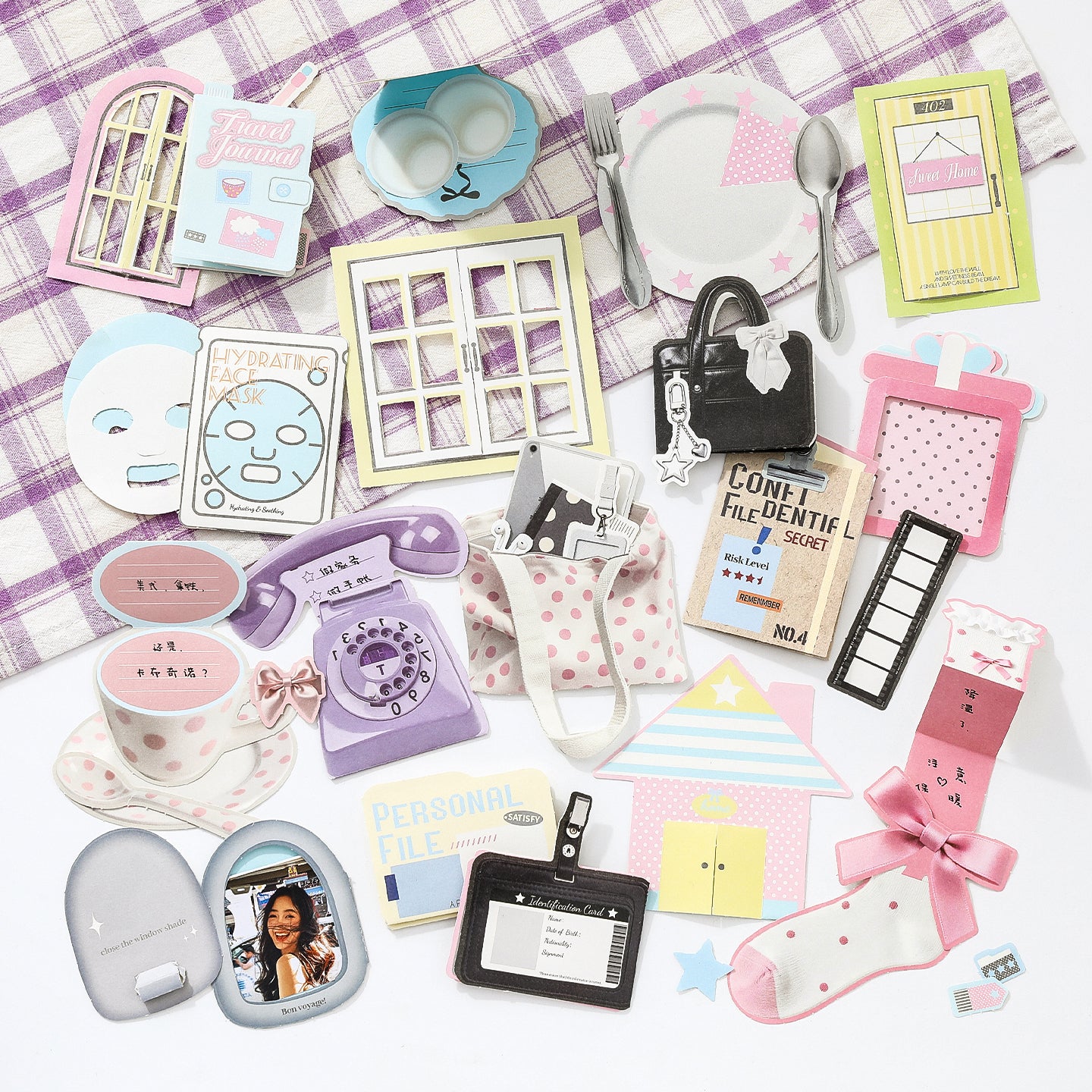 Block para tarjetas pop up 2-16 pzas