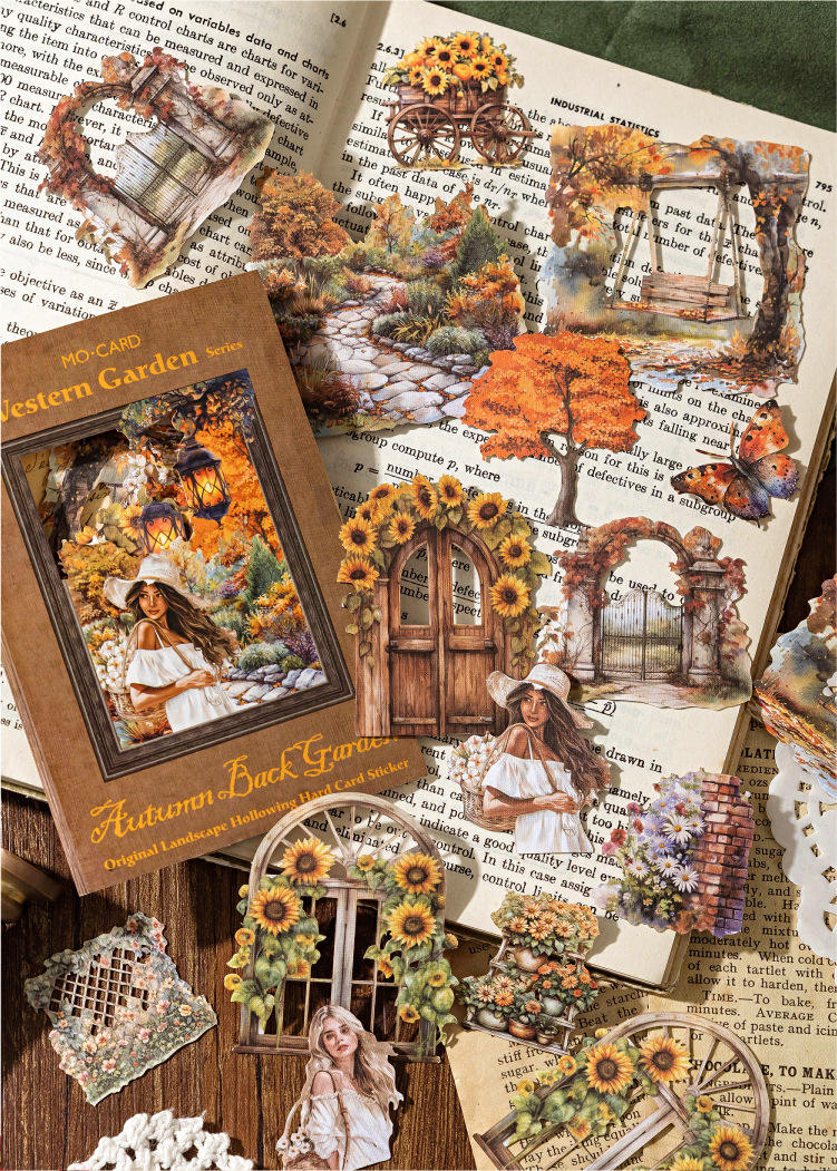 Stickers western garden-30 sticker