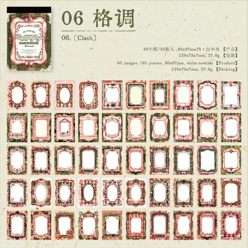 Mini librito "romvoyage"-50 hojas