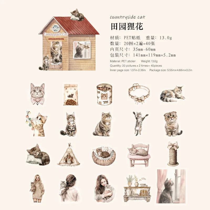 Sticker Small Pet Paradise-40 pzas