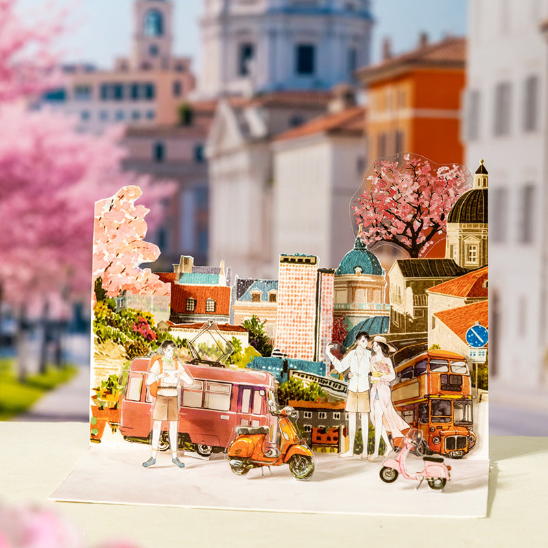 Libro de stickers Nordic seasons-18 hojas