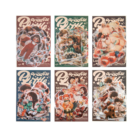 Stickers little adventures-30 pzas