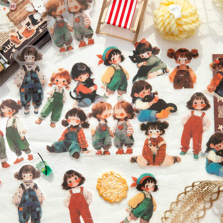 Stickers little adventures-30 pzas