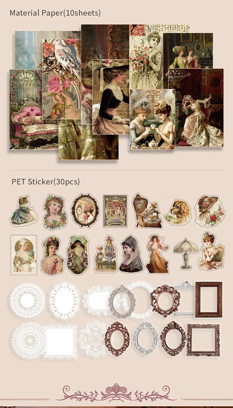 Set de papeleria Leisure tea time-140 pzas