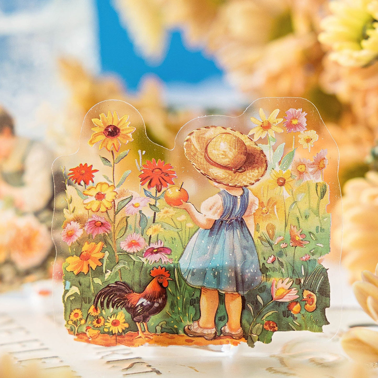 Stickers children vintage-30 pzas