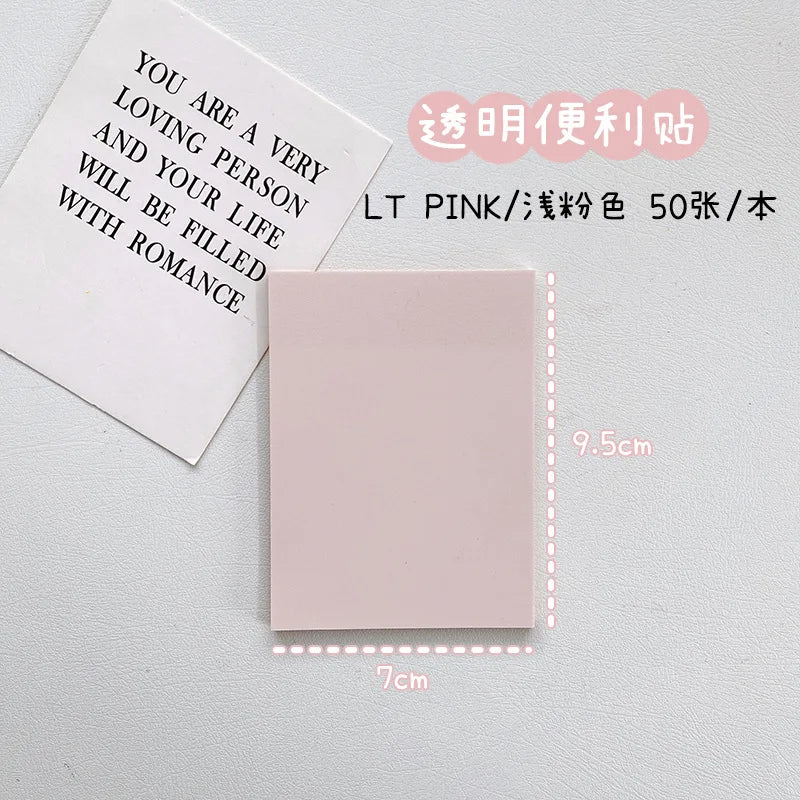 Post-it transparentes