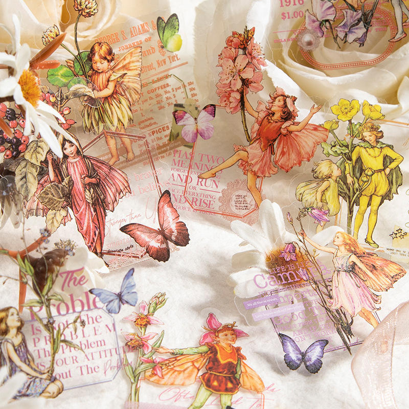 Stickers Fairy fantasy-30 pzas