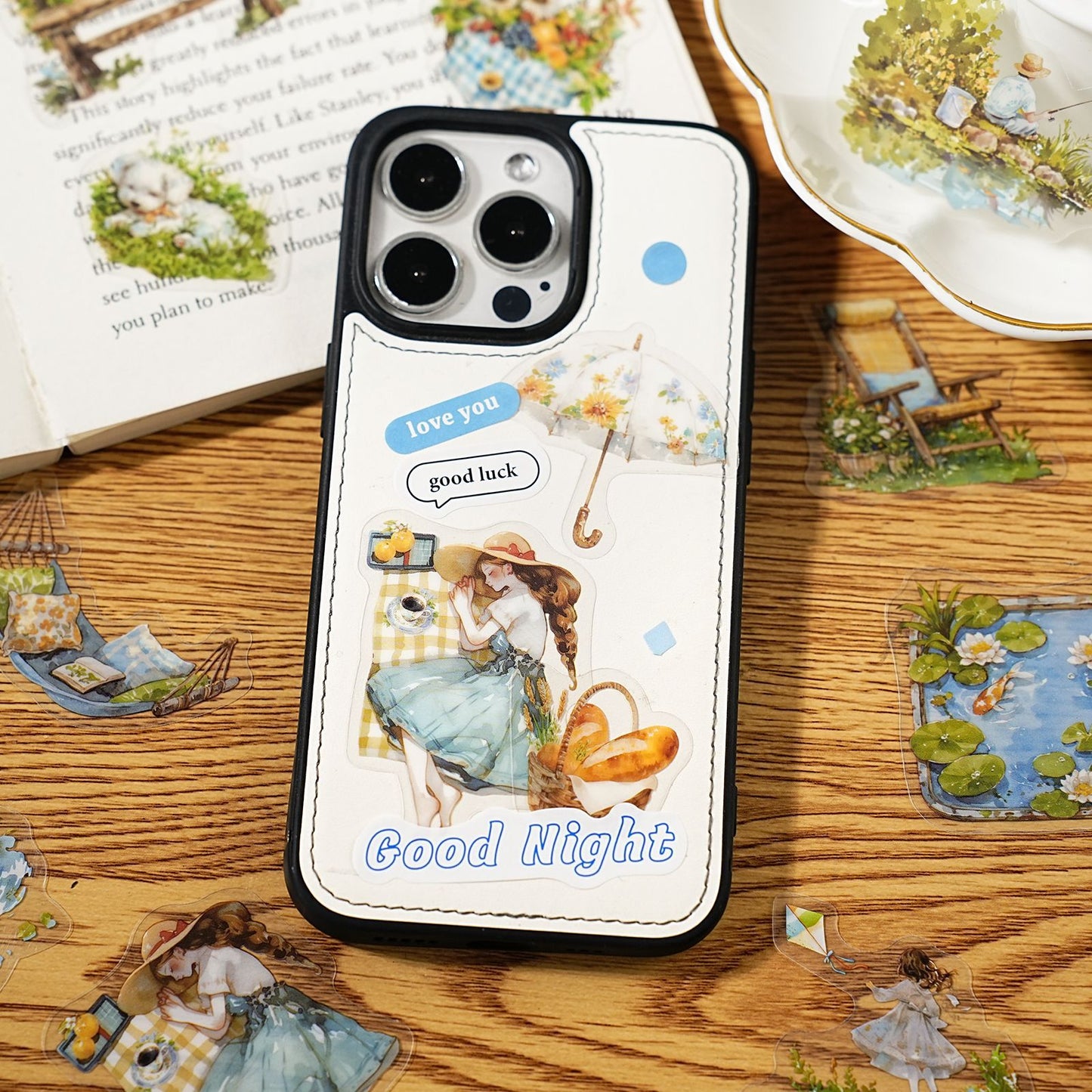 Stickers life diary-15 pzas