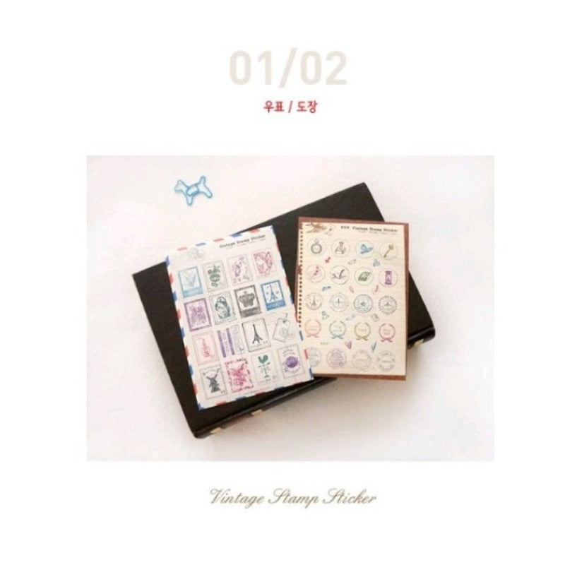 STICKERS POSTALES
