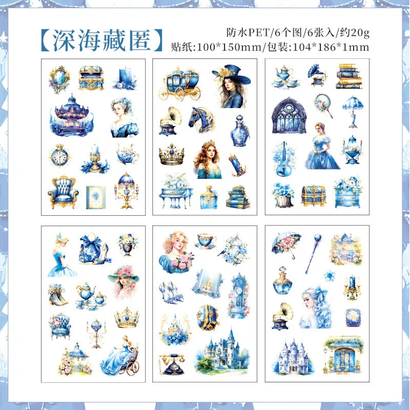 Stickers dark shadow-6 planchas