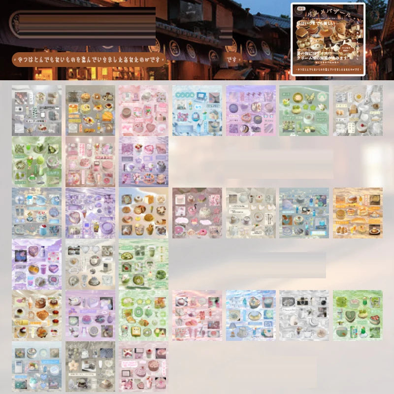 Block de stickers japan-30 hojas