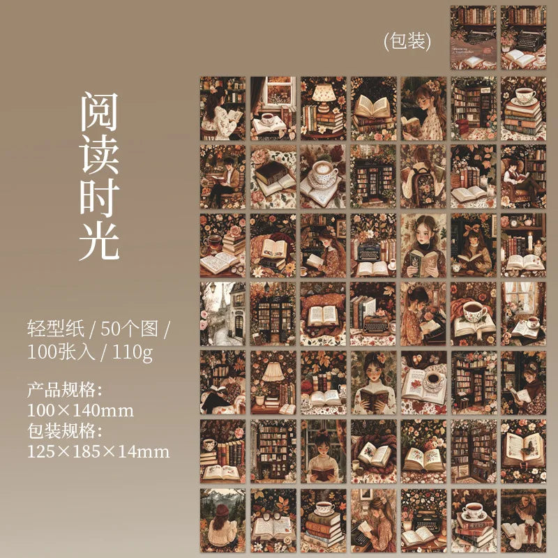 Papel wanderlust time collection-100 hojas