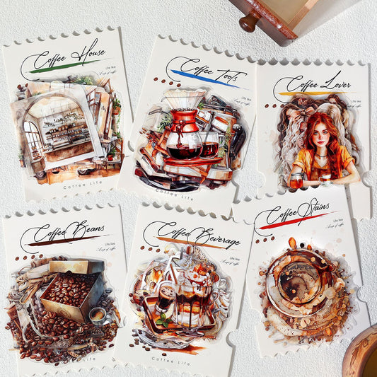 Stickers series coffee-20 pzas