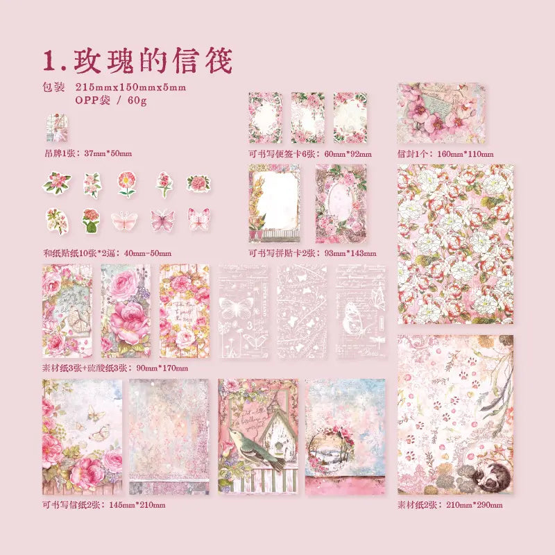 Set paper emotion collection-40 pzas